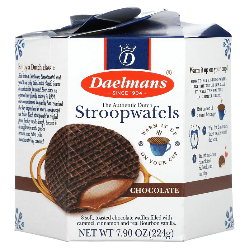 Daelmans  Chocolate Stroopwafeles  (230g)