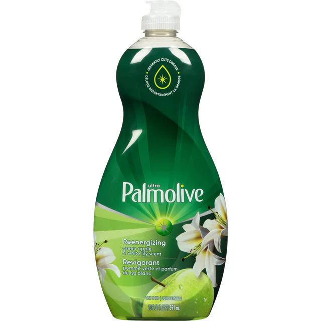 Palmolive Dish Liquid Ultra Green Apple & White Lily (20 oz)