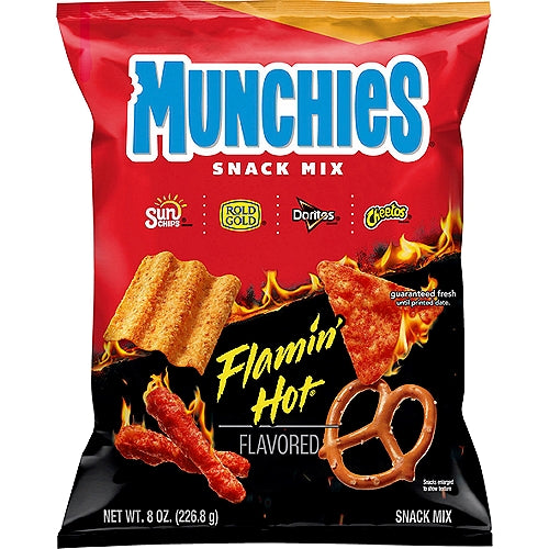 Munchies Flamin Hot Chips (8 oz)