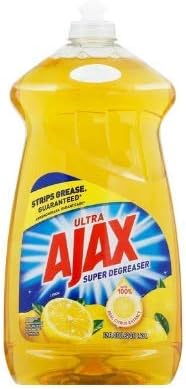 Ajax Super Degreaser Dish Liquid Lemon (52 oz)