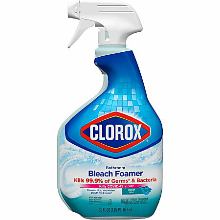 Clorox Disinfecting Bathroom Foamer with Bleach (30 oz)