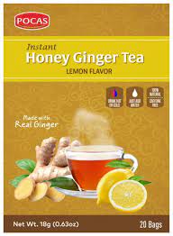 Pocas Honey Ginger Tea with Lemon (20 pack)