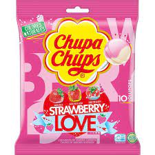 CHUPA CHUPS STRAWBERRY LOVERS (120G)