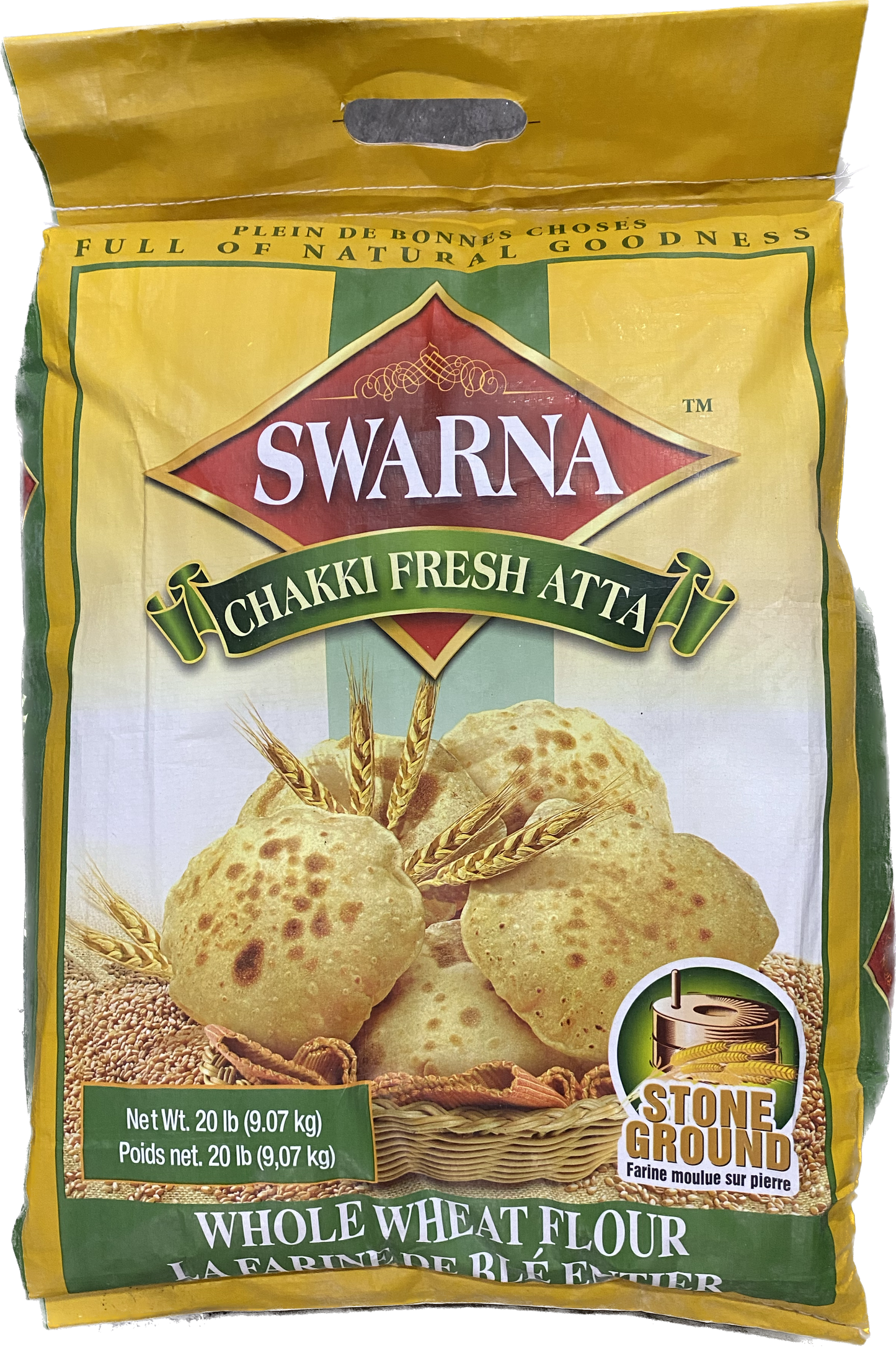 SWARNA CHAKKI ATTA 20LB