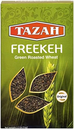 Tazah Freekeh Jordanian Green Roasted Wheat (500g)