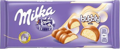 Milka Bubbly White (95g)