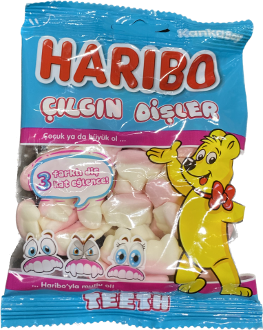 Haribo Teeth Candy (80g)