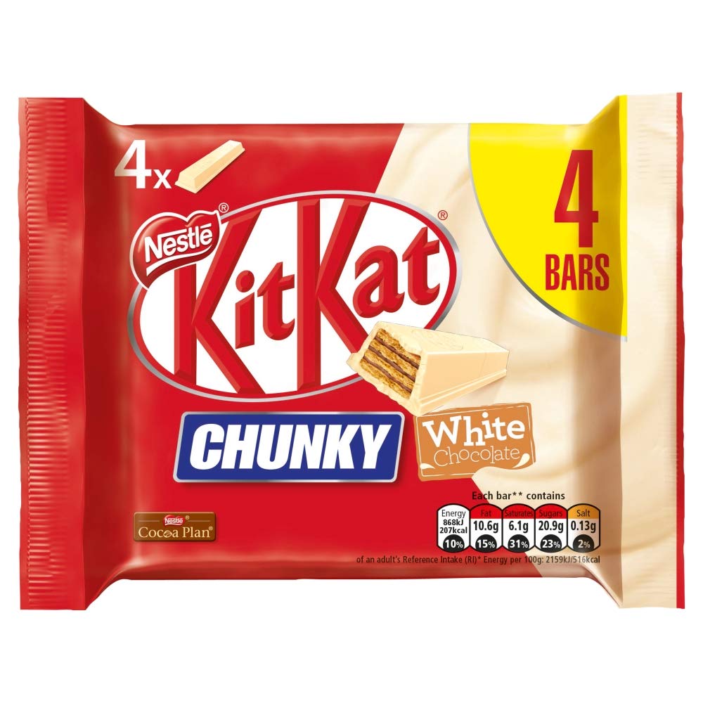 KitKat White Chunky Bars( 4Bars)