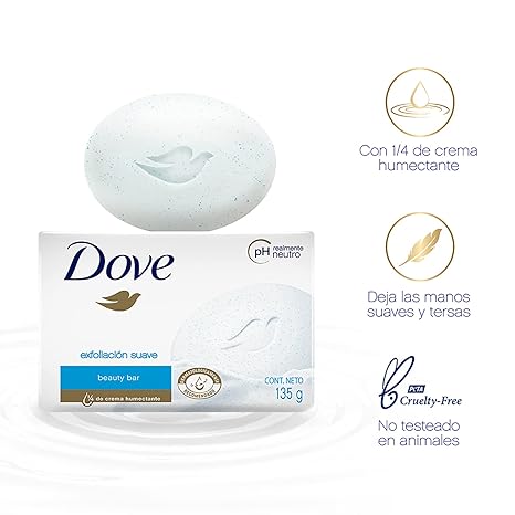 Dove Soap Exfoliacion Suave