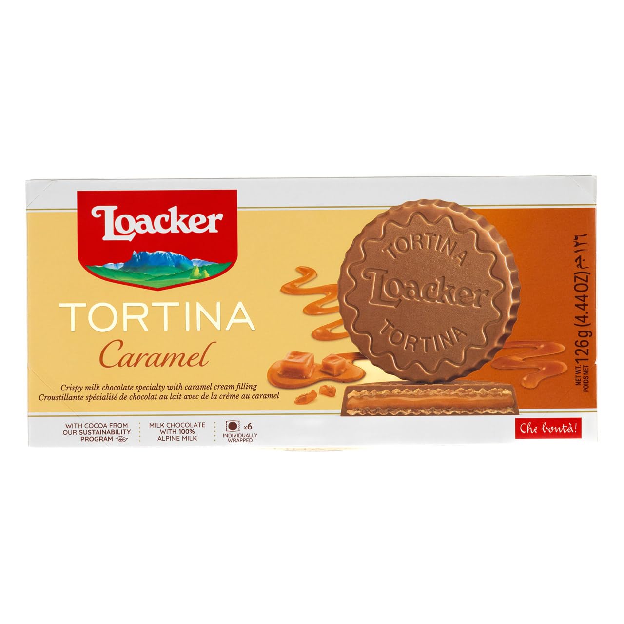 Loacker Tortina Caramel (126g)
