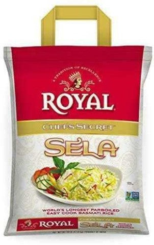 Royal Basmati Rice Sela (10 lb)