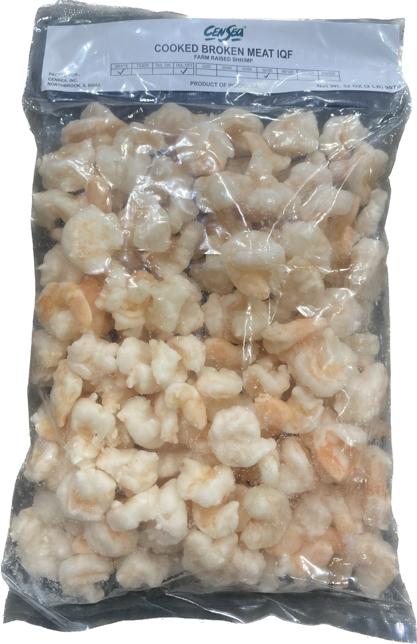Censea CKD Shrimp 60/90 (2 lb)