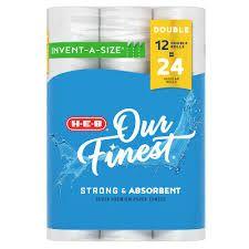 HEB Bath Tissue (12 Rolls)