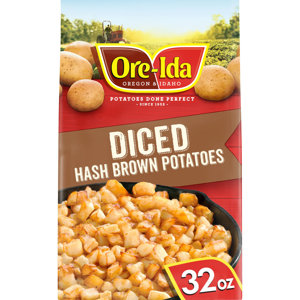 Ore-Ida Diced Hashbrown Potatoes (28OZ)