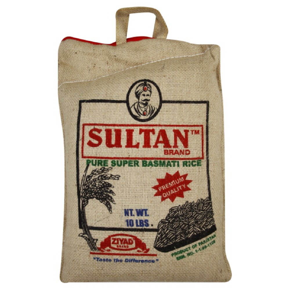 Sultan Basmati Rice (10 lb)