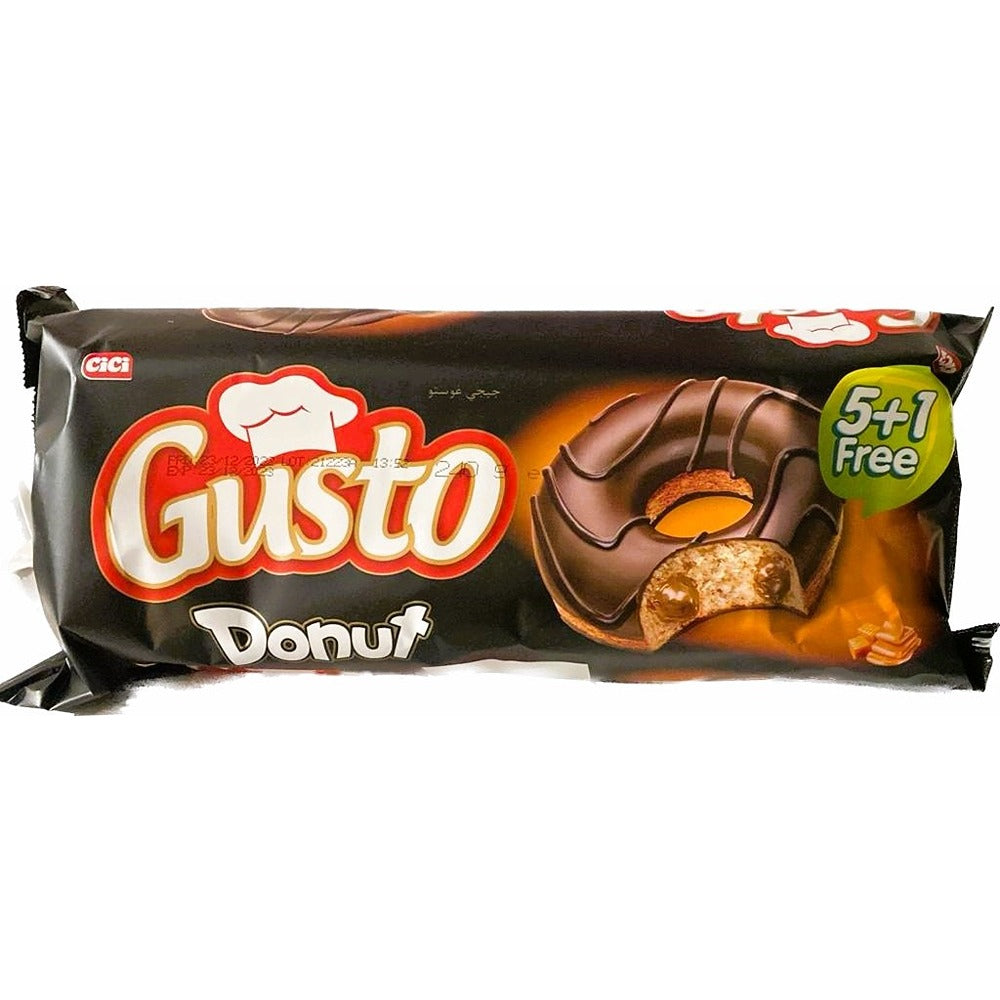 Cici Gusto Donuts W/ Caramel(6pcs)