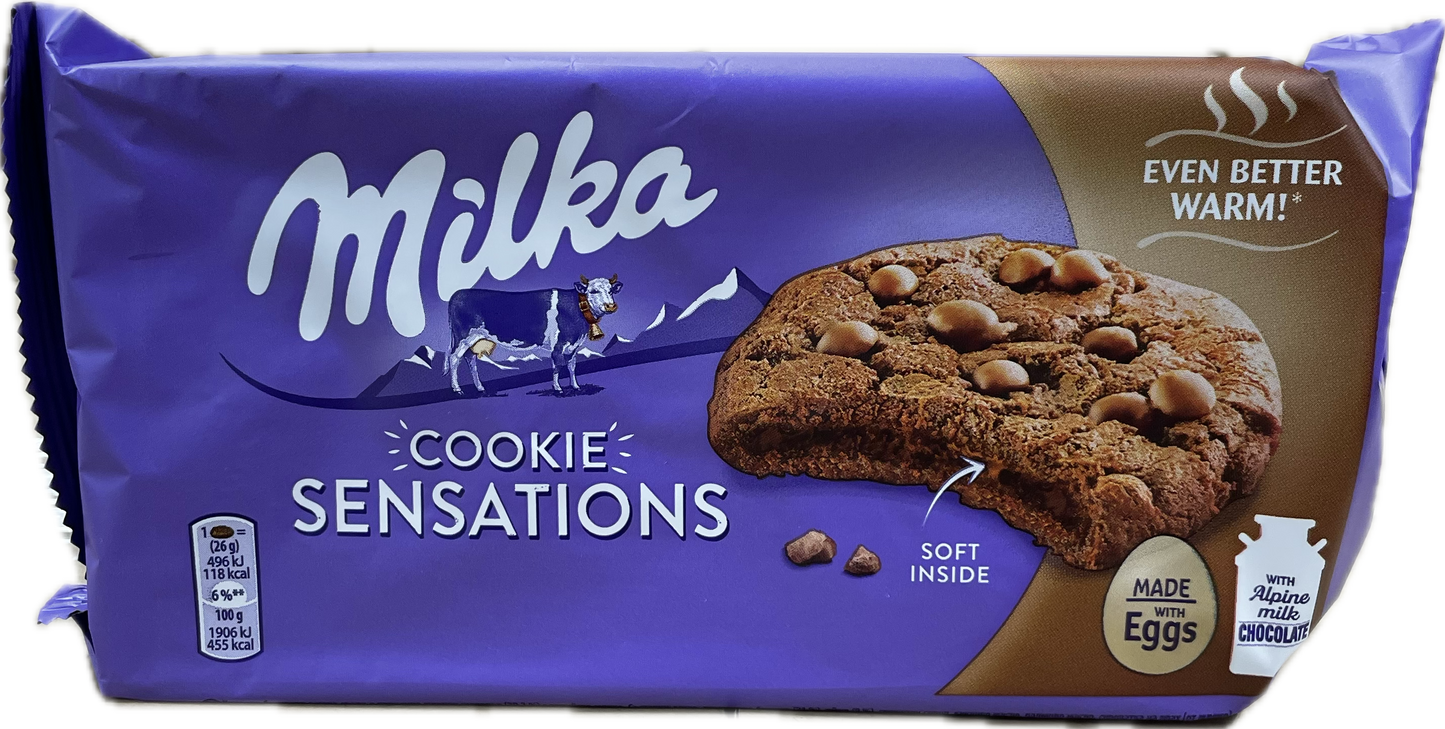 Milka Cookies Choco Sensations Soft Inside Cookies (156g)