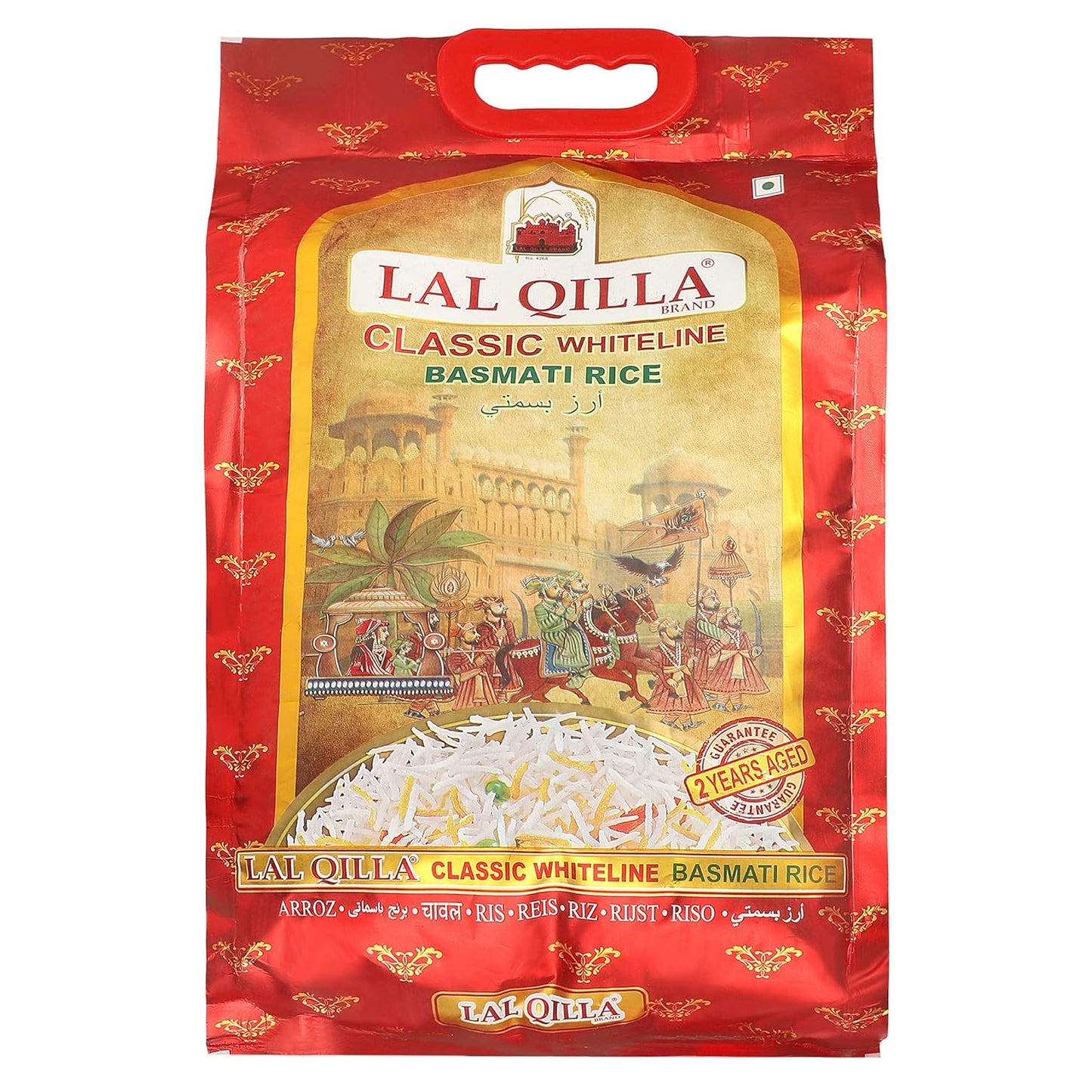 LAL QiLLA Parboiled Meza Basmati Rice (10LBS)