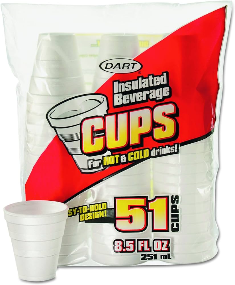 Dart Foam Cups (51 ct)