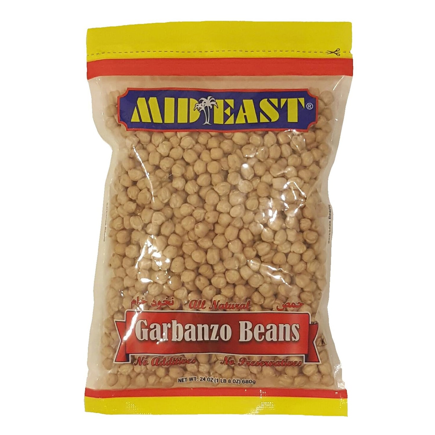 Mid East Garbanzo Beans (24 oz)