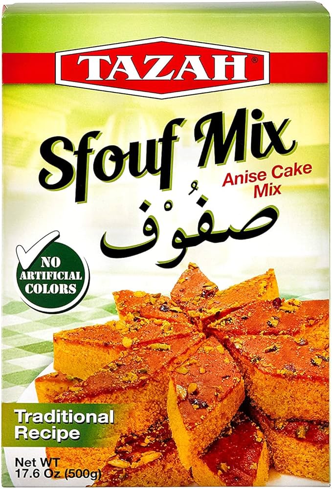 Tazah Sfouf Anise Cake Mix (500g)