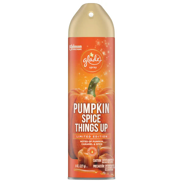 Glade Air Refreshener Pumpkin Spice Things up (8 oz)