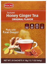 Pocas Honey Ginger Tea Original (20 pack)
