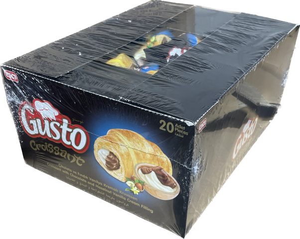 Cici Gusto Croissant Vanilla-Mini (20 ct)