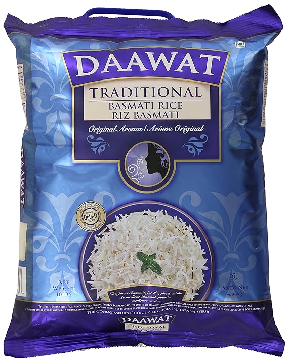 Daawat Traditional Basmati Rice (10 lb)