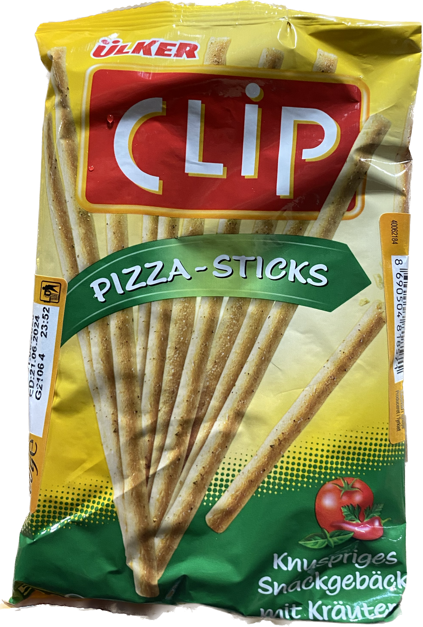 Ulker Clip Pizza Crackers (4 pk)(200g)