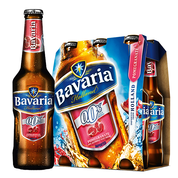 Bavaria Non-Alcoholic Beverage-Pomegranate Malt