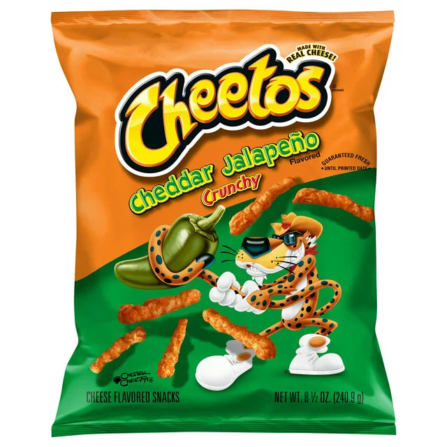 Cheetos Cheddar Jalapeño Chips (8 oz)