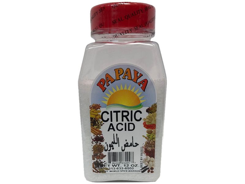 Papaya Citric Acid (12 oz)