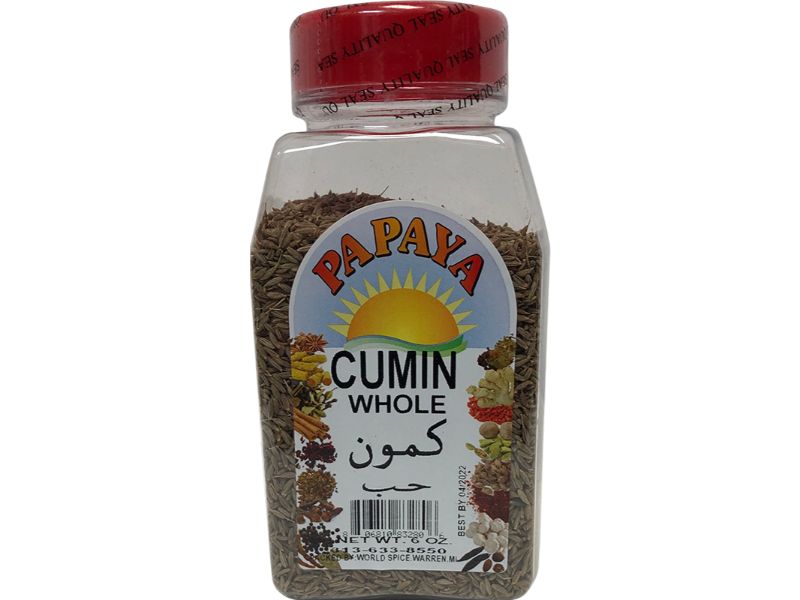 Papaya Whole Cumin (6 oz)