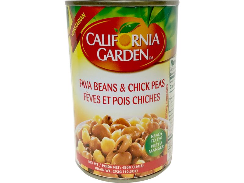 California Garden Fava Beans & Chickpea (450g)