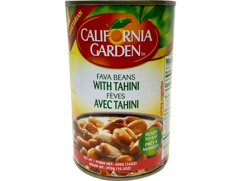 California Garden Fava With Tahini (450 G)