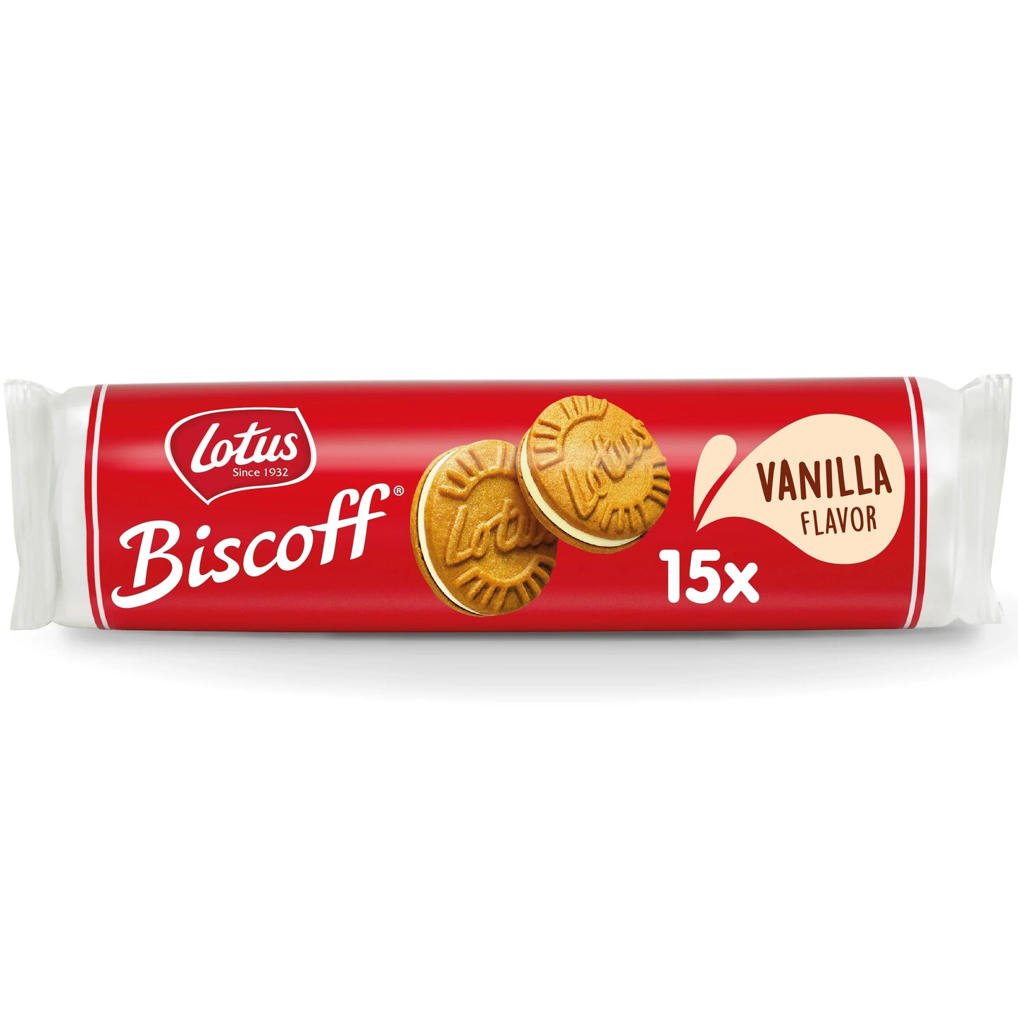 Lotus Biscoff Vanilla (15pcs) (150g)