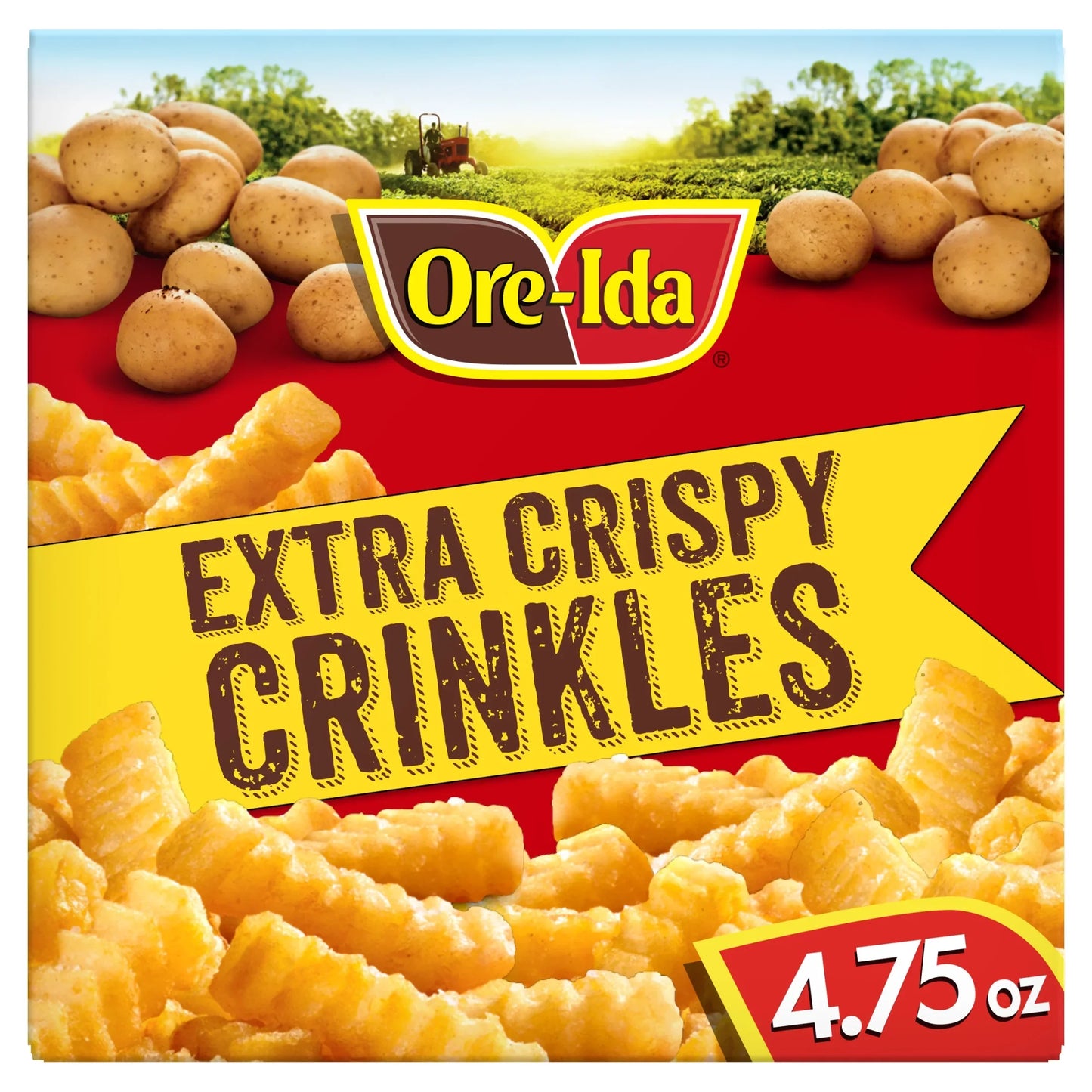 Ore-ida Fries Extra Crispy Crinkles  4.75 OZ