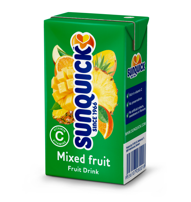 Sunquick  Mixed Fruit Straw Pack Drink ( 35 ct)