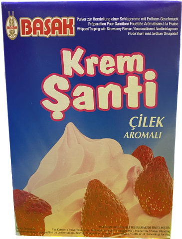 BASAK WHIPPED CREAM STRAWBERRY 150GR