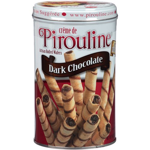 Pirouline Dark Chocolate Filled Wafers (400g)