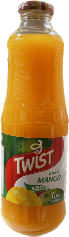 Twist Glass Orange Nectar (1 Liter)