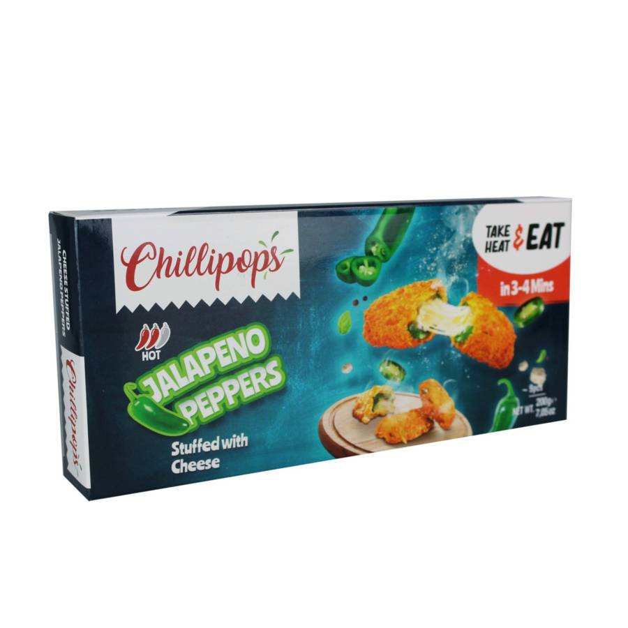 GURME JALAPENO PEPPER CHILLIPOPS (200g)