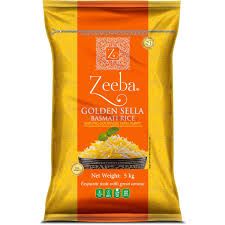 Zeeba Golden Sella Basmati Rice (10 lb)