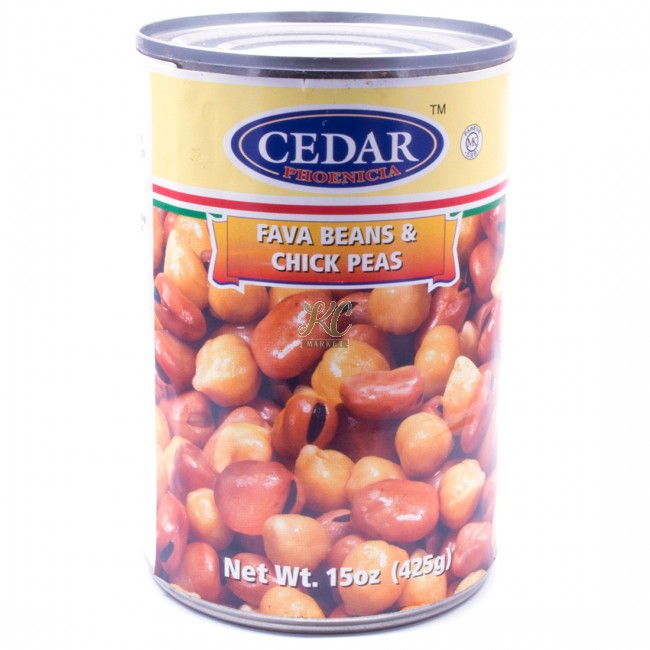 Cedar Fava Beans & Chickpeas (15 oz)