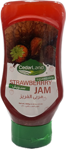 Cedarland Strawberry Jam (600g)