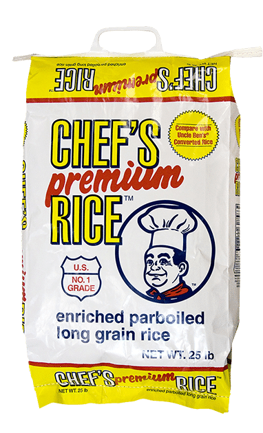 Chef's Premium Parboiled Rice (25 LB)