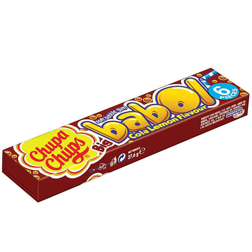 CHUPA CHUPS BIG BABOL COLA LEMON