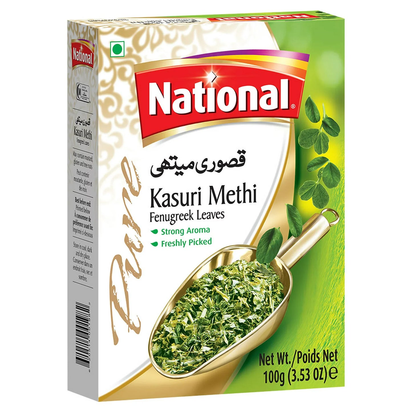 National Fenugreek Leaves (3.53 oz)