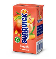 Sunquick  Peach Straw Pack Drink (35 ct)
